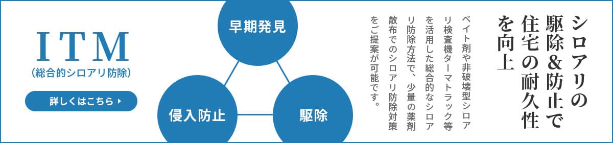 ITM(総合的シロアリ防除)