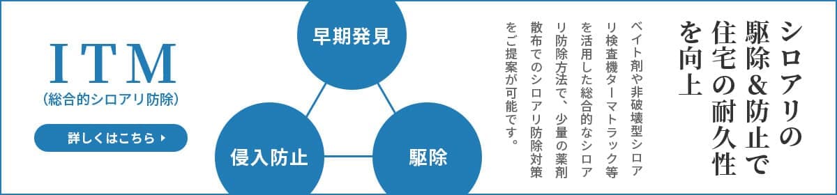ITM(総合的シロアリ防除)